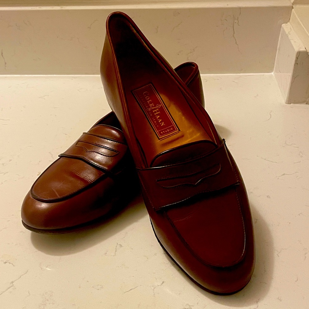 EUC Men’s Cole Haan Loafers-Brown-Size 10 M